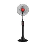 TORNADO Stand Fan 16 Inch, 4 Blades, Black EFS-111M