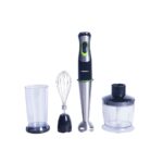 TORNADO Hand Blender 400 Watt, Chopper, Whisk, Black THB-400CH