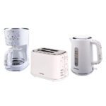 Tornado white set tset-tkcm-c (toaster + american coffee maker + kettle)