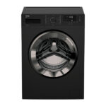 Beko Automatic Front Loading Washing Machine, 7 Kg, Inverter Motor, Black - WTV 7512 XBCI