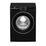 Beko Automatic Front Loading Washing Machine, 10 Kg, Inverter Motor, Black - B3WFU501040BCI