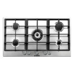 بوتاجاز هوفر مسطح بلت إن 90 × 60 ، 5 شعلة غاز ، استانلس HG953/1SXGH-EGY