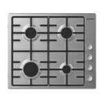HOOVER Built-In Hob 60 x 60, 4 Gas Burners, Stainless HHW6LCXEGY