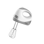 TORNADO Hand Mixer 120 Watt, 5 Speeds, White HM-120T