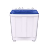 غسالة ملابس تورنيدو نصف أوتوماتيك 7 كجم ، أبيض × أزرق TWH-Z07DNE-W(BL)