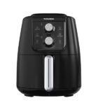 TORNADO Air Fryer 1550 Watt 4 Liter Manual Control Black x Silver THF-1554M-XL-BS