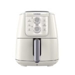 قلاية هوائية بدون زيت تورنيدو 1550 وات 4 لتر تحكم يدوي كريمي × سيلفر THF-1554M-XL-CS