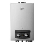 Beko Gas Digital Water Heater, 6 Liters, Silver-BGWH 6LS
