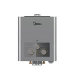 Midea Gas Digital Water Heater, 6 Liters, Grey - MGWH06-12MZLEG-(S)