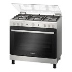 Bosch Series 2, Gas range cooker, 5 Burners, 90 cn, Stainless steel - HGV1F8Y50S