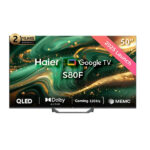 Haier 50 Inch Smart TV , 4K UHD QLED Built-In Receiver - H50S80F